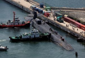 近6年來首見　美國核動力潛艦訪南韓釜山港

