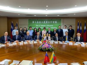 台灣立陶宛簽署農業合作MOU　將深化農業交流、貿易投資
