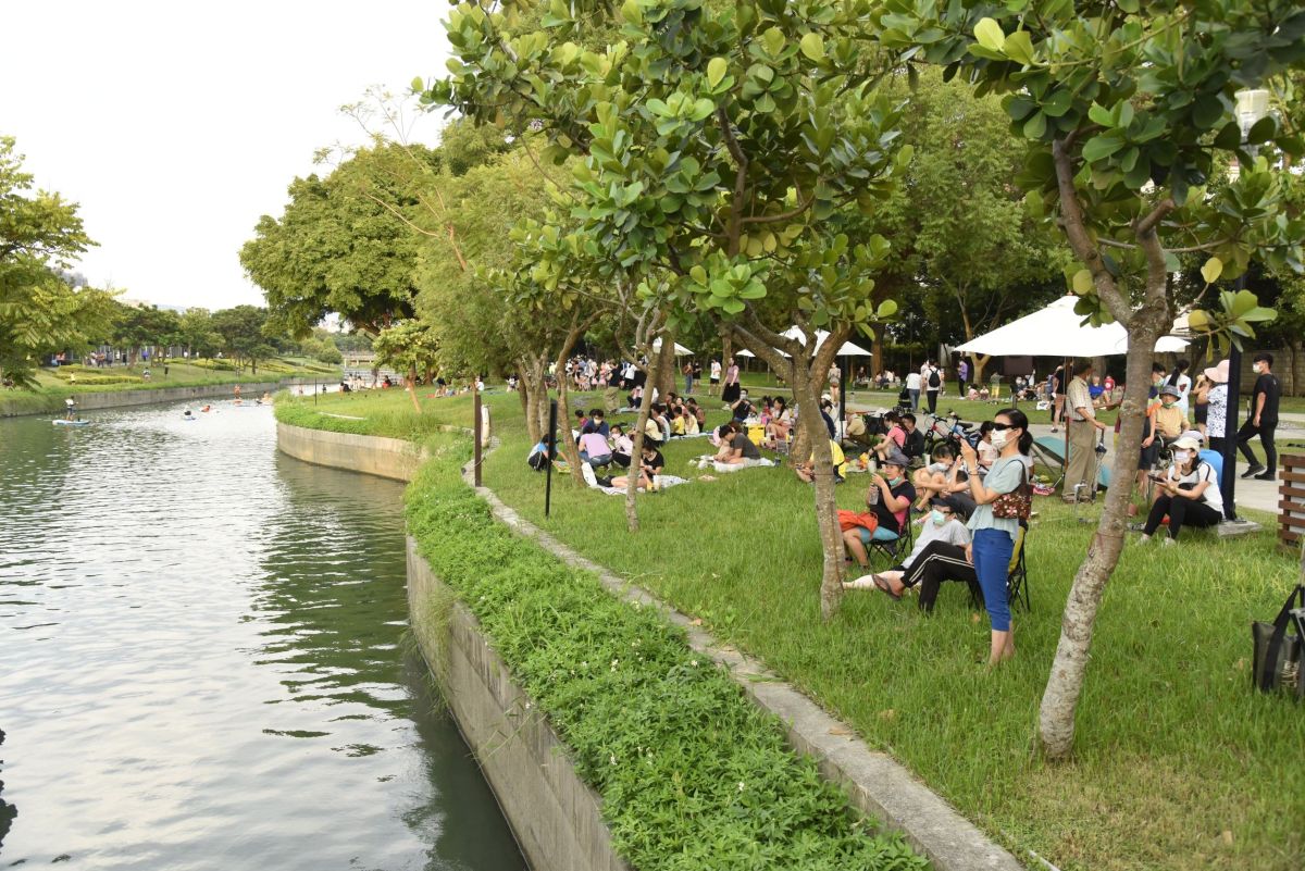 ▲葫蘆墩輕舟水岸(圖／陳清龍提供2023.6.17)