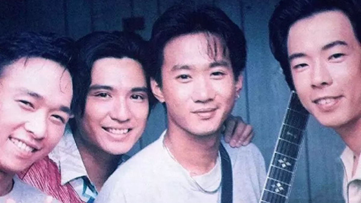 ▲Beyond主唱黃家駒（右二）逝世將滿30年。（圖／翻攝自微博）