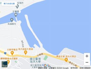 ▲台灣「寶特瓶海」位在海洋大學後方，潛水客稱為「海大後花園」的海域。（圖／翻攝Google地圖）