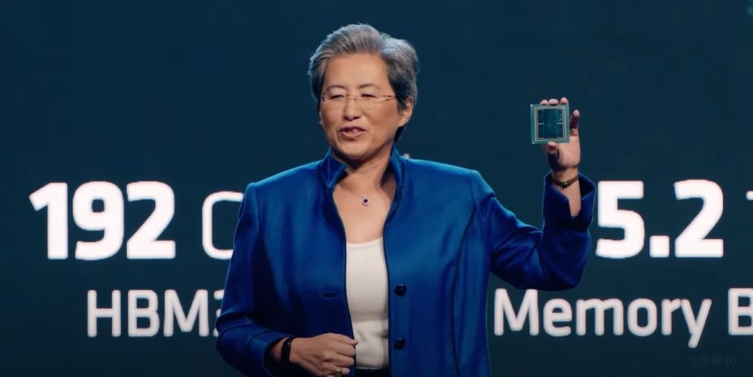 ▲ChatGPT帶起AI浪潮，國際科技大廠掀起AI大戰，超微蘇姿丰日前領軍發表新品對上輝達黃仁勳，英特爾優勢又在哪？（圖／取自超微官方Youtube頻道）