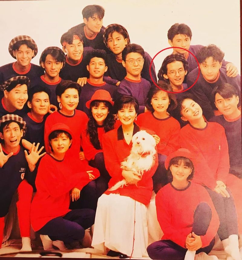 ▲黃子佼(紅圈處)16歲參加張小燕製作的《青春大對抗》出道。(圖/翻攝自黃子佼FB)