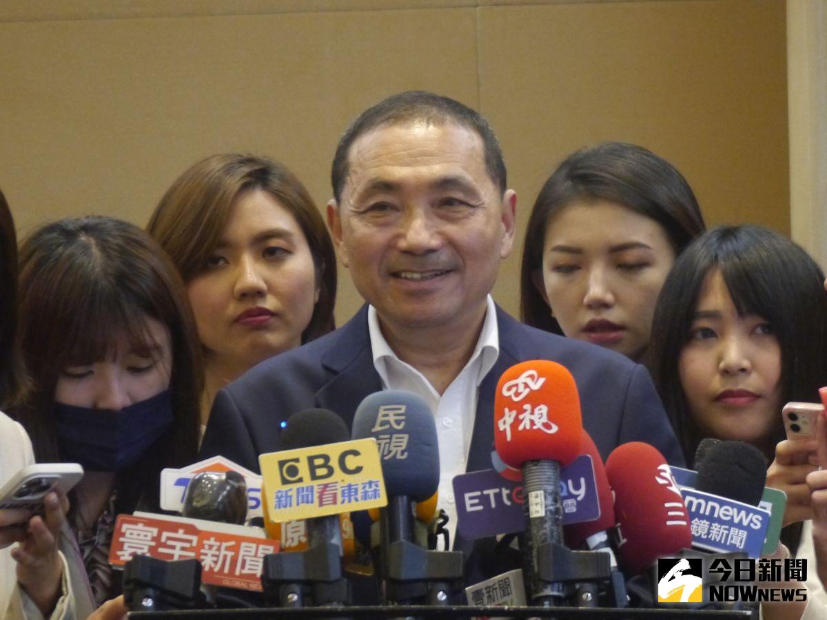 ▲對於布林肯會見習近平，侯友宜在市政會議後受訪表示樂見美中對話。（圖 ／記者吳嘉億攝，2023.06.21）