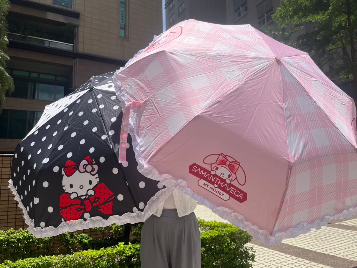 ▲7-11攜手日本輕奢精品包品牌 Samantha Vega，推出三麗鷗Hello Kitty周邊集點送。（圖／記者鍾怡婷攝）