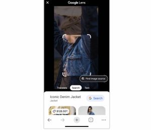 ▲Google Lens智慧鏡頭整合進Chrome當中，用戶長按圖片，就能啟動以圖搜圖或是辨識植物、即時翻譯等。（圖／官方提供）