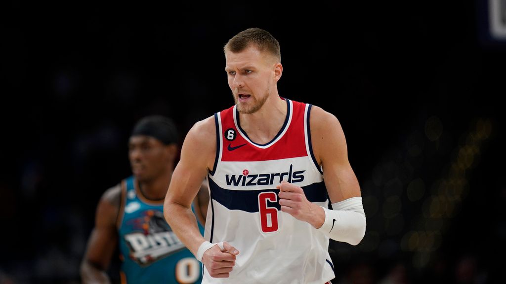 ▲Kristaps Porzingis代表拉脫維亞，卻無法出席世界盃。（圖／美聯社／達志影像）