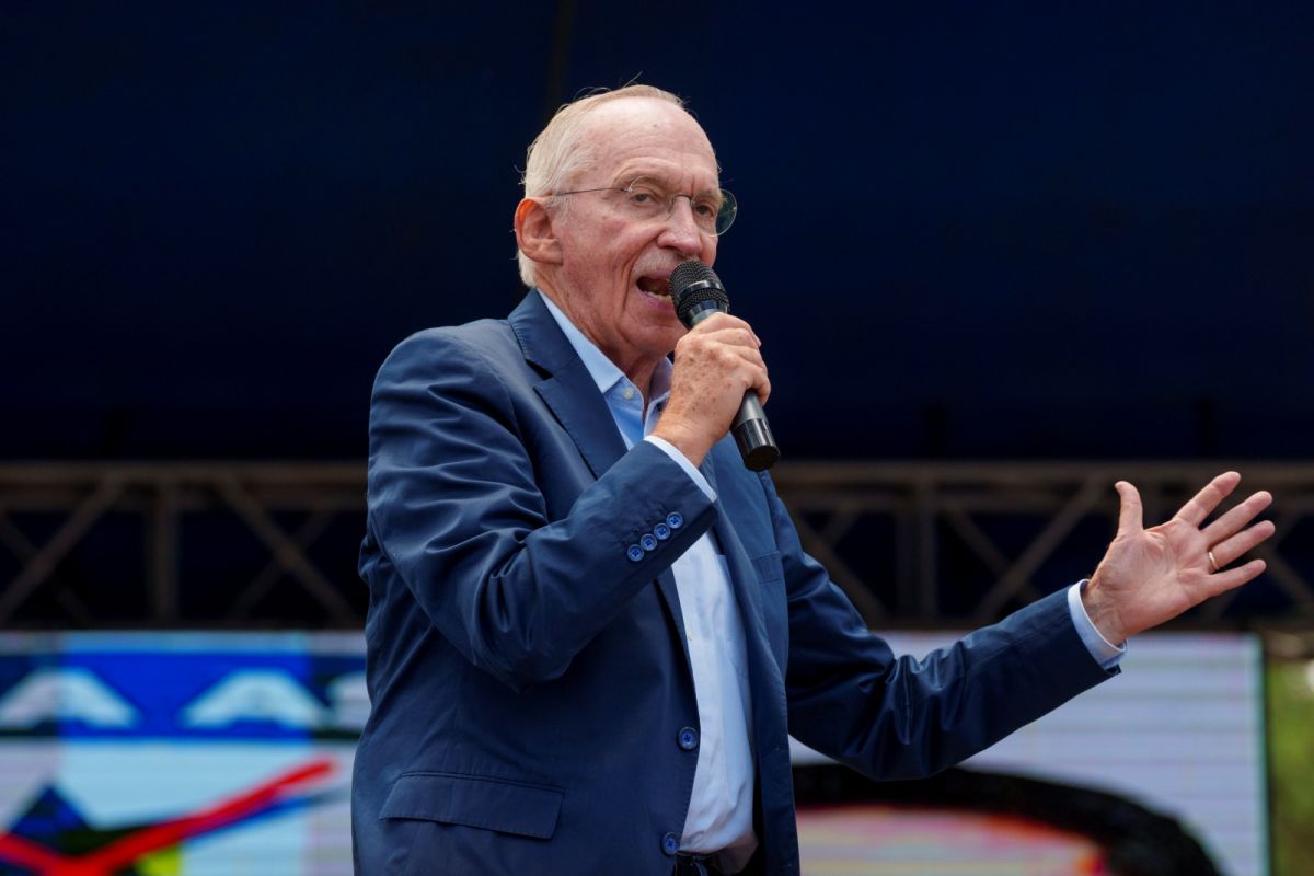 ▲瓜地馬拉中左翼托瑞斯和中間派穆萊（圖）指控執政黨為讓該黨候選人康得得利而買票舞弊。資料照。（圖／美聯社／達志影像）