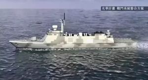 海軍打造防空型與反潛型輕型巡防艦　搭配16枚雄風飛彈捍衛海疆
