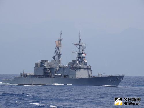 ▲海軍防空戰力最強基隆級艦，服役也超過40年。（圖／記者呂炯昌攝）