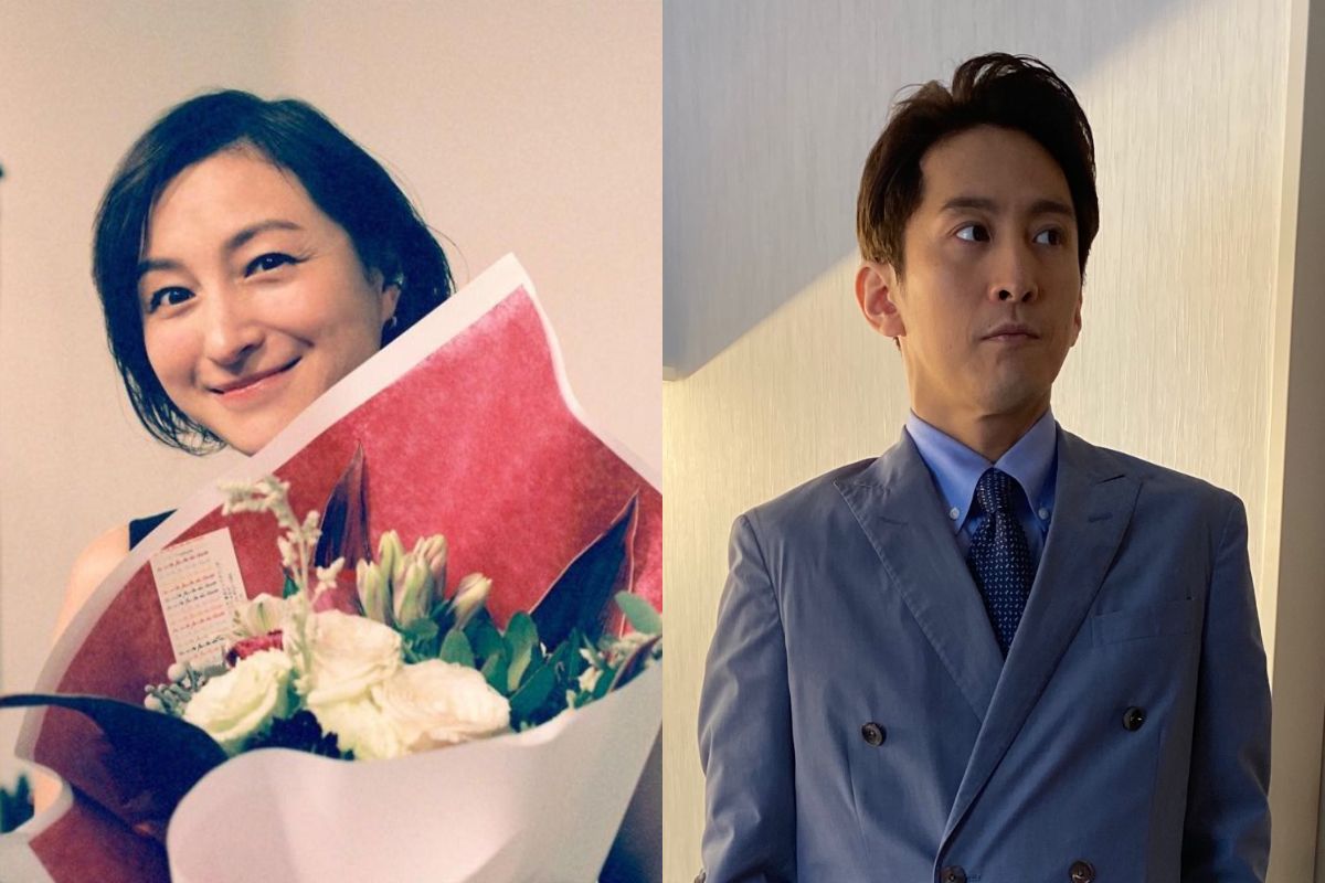 ▲廣末涼子（左）老公Candle June（井筒順）自爆曾私下和廣末涼子昔日的外遇對象談判，不少人猜測是否為男星佐藤健，周刊卻再爆該外遇對象其實是韓籍舞台劇演員成河（右）。 （圖／翻攝自IG、推特）