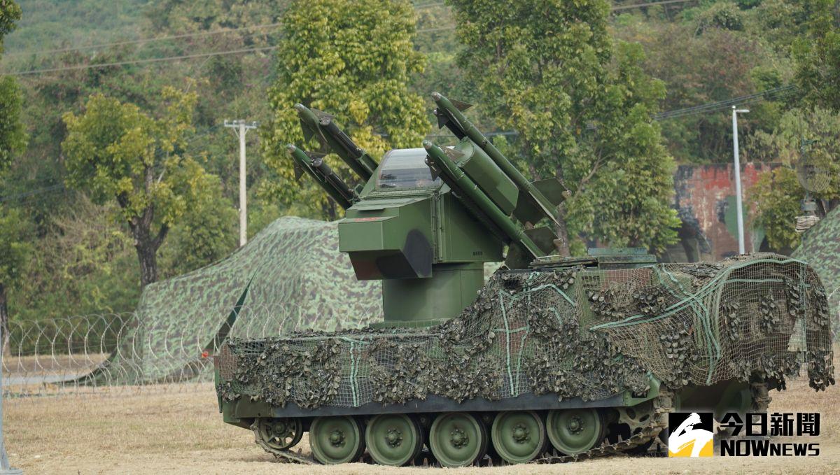 ▲陸軍十軍團懈樹飛彈發射車。（圖／記者呂炯昌攝）