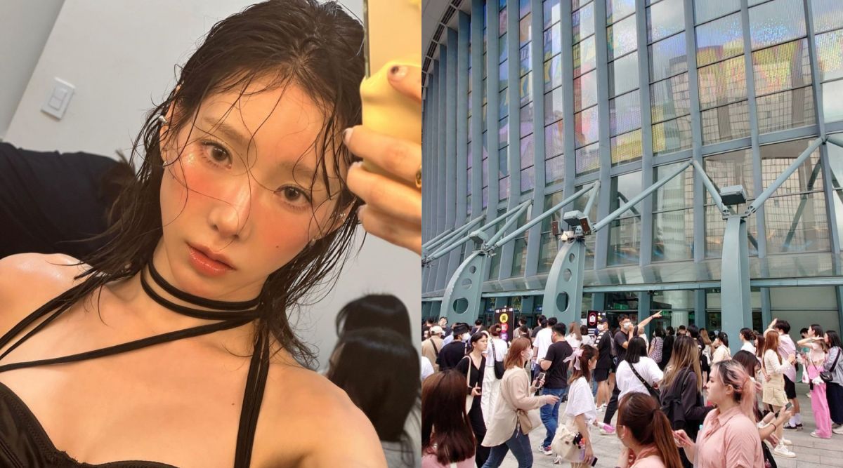 ▲太妍（左）台北演唱會吸引超過1萬名粉絲共襄盛舉。（圖／太妍IG、記者林調遜攝）