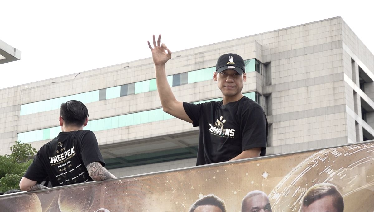 ▲富邦勇士林志傑稱自己暫時還不會去想4連霸的事。（圖／陳云茹攝）