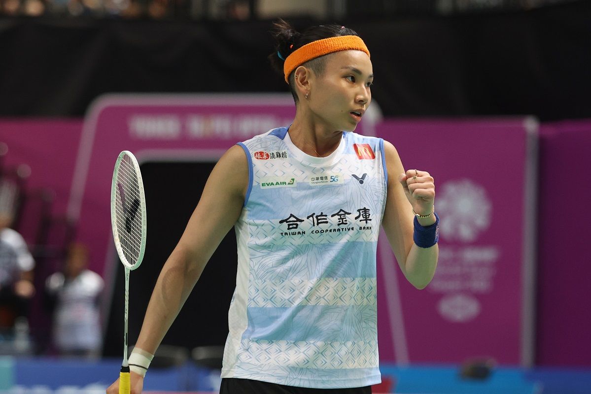 ▲戴資穎經歷超過1小時的苦戰，最終以21：17、10：21、21：19擊敗西班牙名將Carolina Marin。資料照