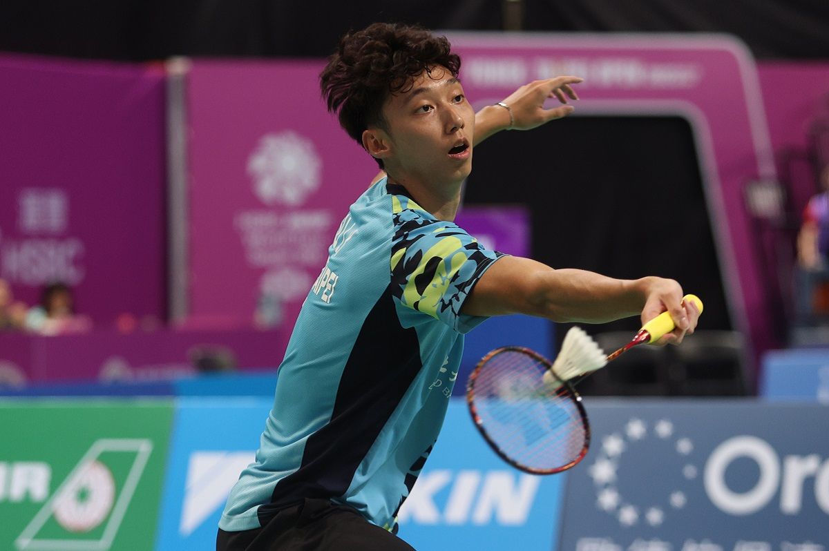 ▲蘇力揚在激戰2局後以21:23、15:21輸球，無緣在台北羽球公開賽奪冠。。（圖／官方提供）