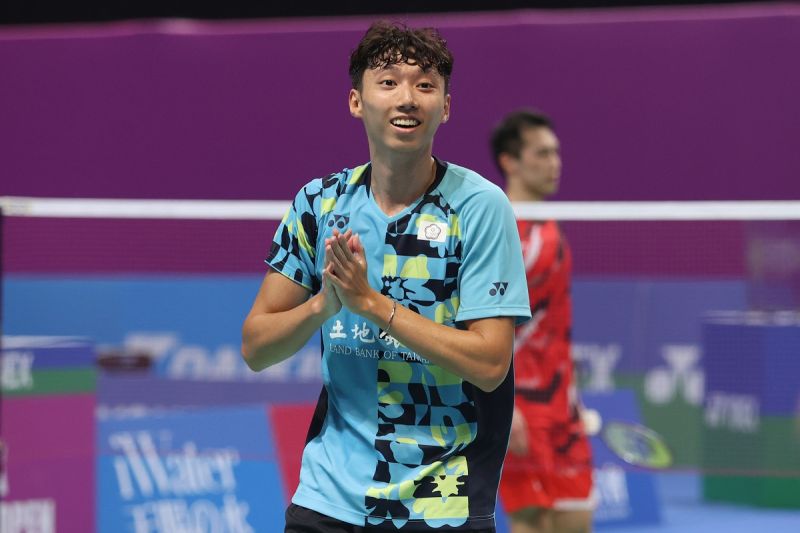 ▲21歲的台灣年輕選手蘇力揚在本屆的台北羽球公開賽仍拿下亞軍。（圖／官方提供）