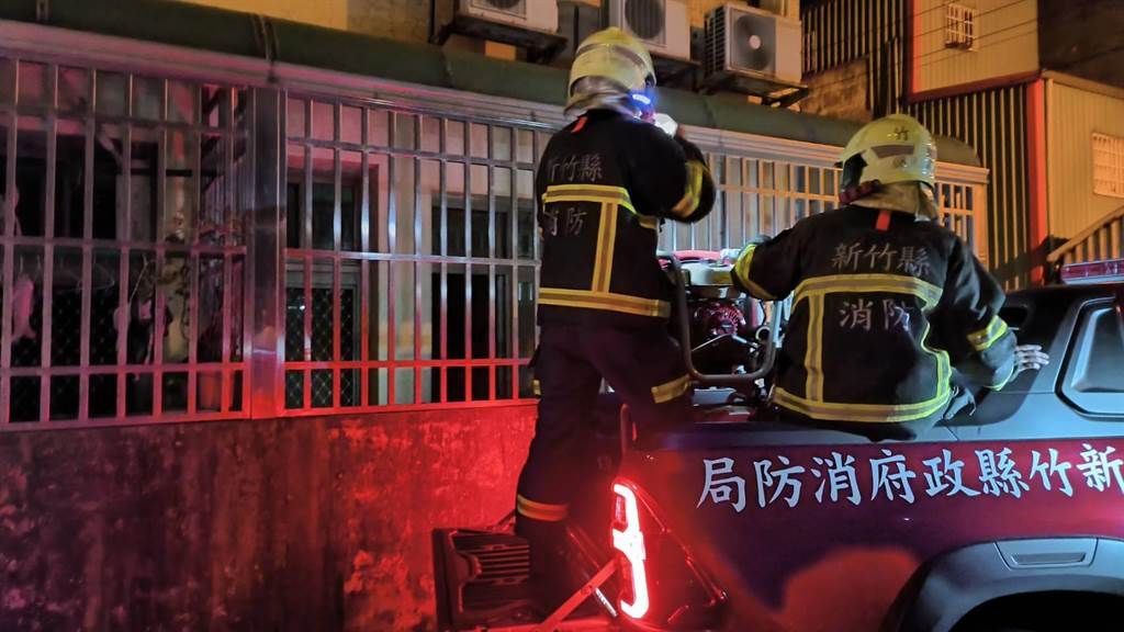 ▲新竹縣竹北市25日晚間又飄出瓦斯味。（圖／翻攝畫面）