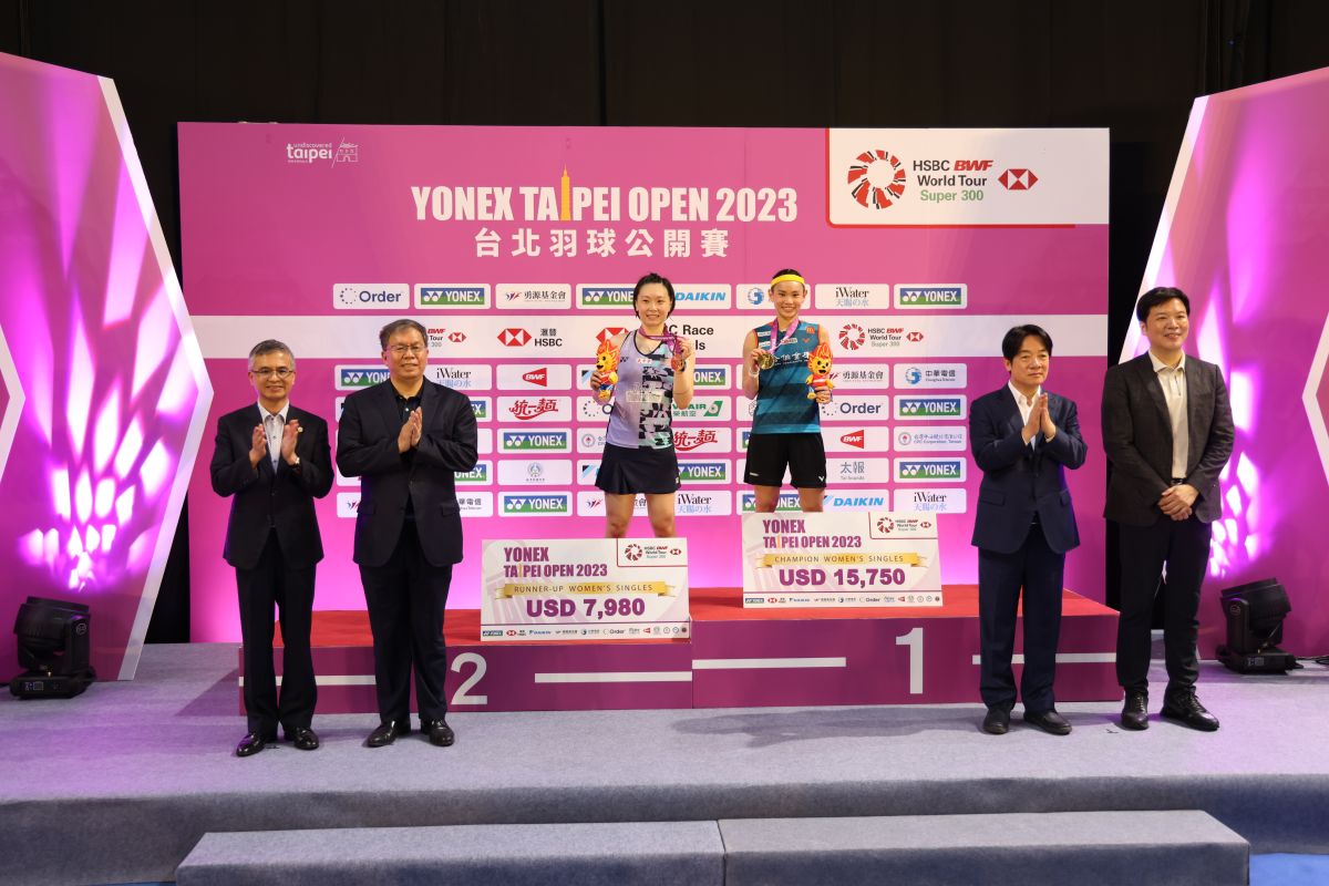 ▲中華電信今（26）日公布 7月3日起網速升級為「雙向對稱頻寬」，同時也揭曉昨（25）日2023台北羽球公開賽Hami Video瀏覽量，球后戴資穎奪冠瀏覽量為同時期最高收視賽事，甚至超越MLB大聯盟賽事。（圖／官方提供）