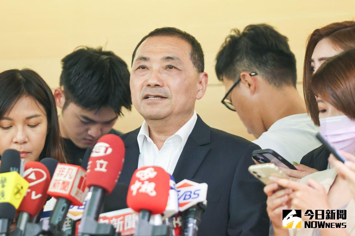 ▲對於外傳金溥聰已進競選團隊操盤？侯友宜受訪證實是他親自拜託，協助整個選辦。（圖 ／記者吳嘉億攝，2023.06.27）