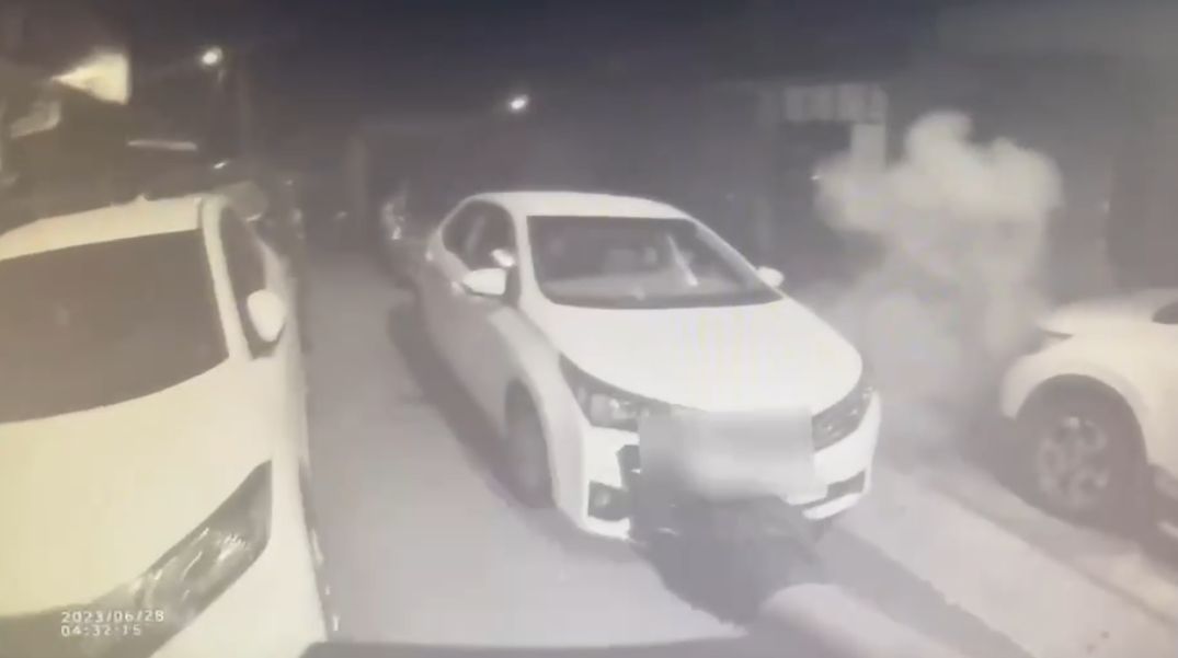 ▲新北市新店今（28）日清晨傳出2聲槍響。（圖／翻攝畫面）