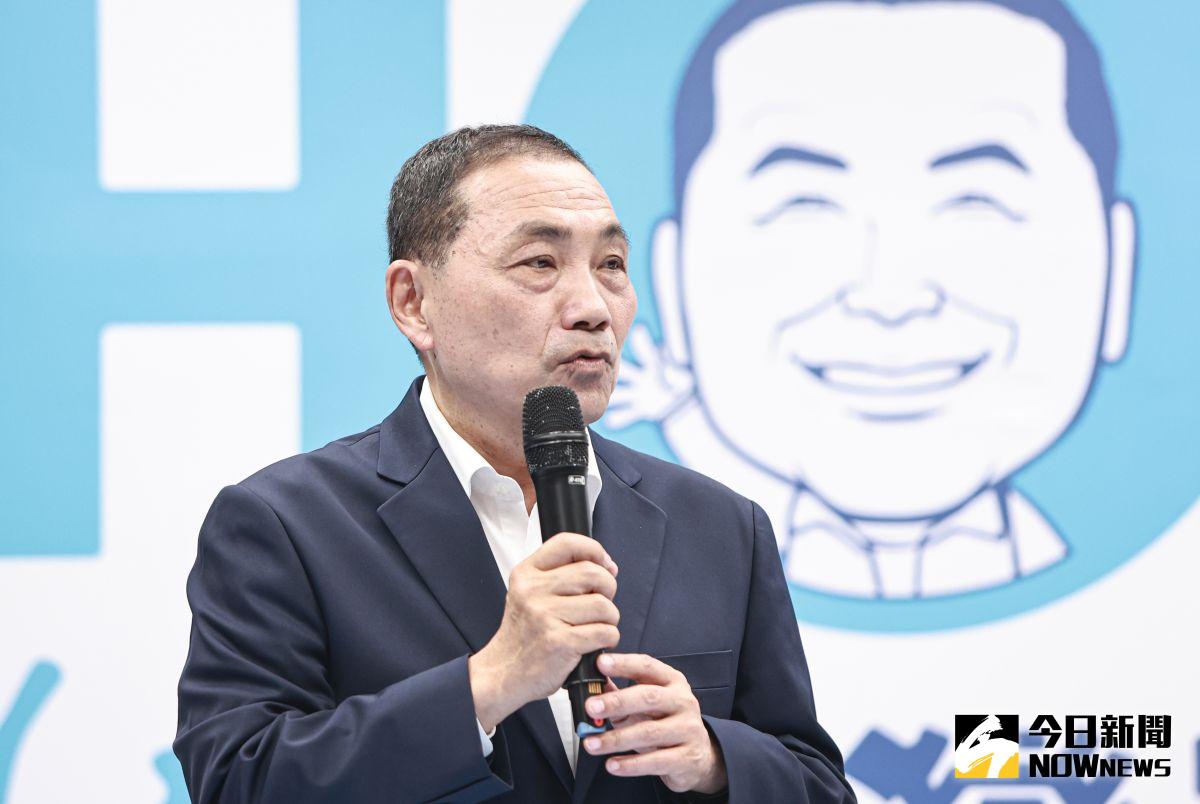 ▲國民黨總統參選人侯友宜。（圖／記者葉政勳攝 , 2023.06.28）