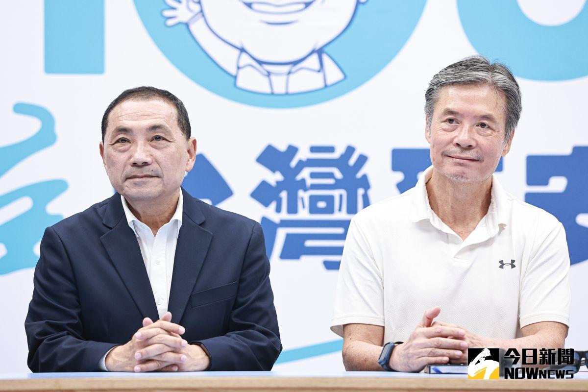 ▲朱立倫在國民黨全代會上拋出執政大聯盟概念，金溥聰今接受廣播節目專訪直言不清楚是什麼，但他致電朱對方說會表示清楚。（資料照片／記者葉政勳攝）