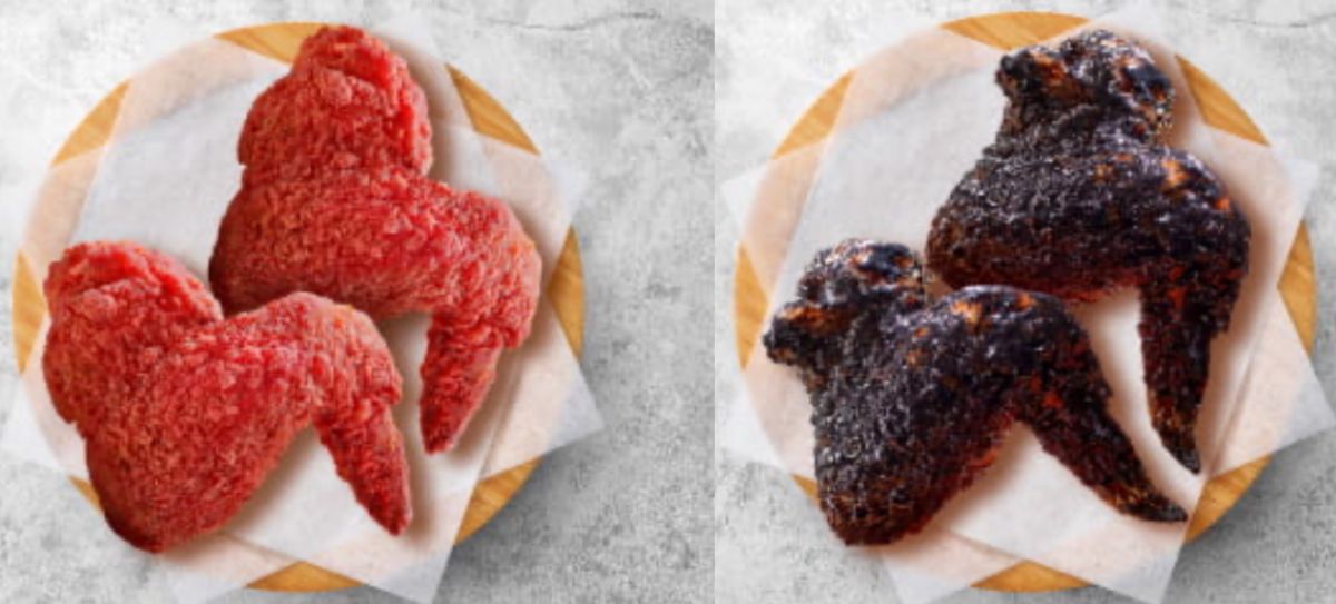 ▲必勝客8款199元大披薩倒數3天，再推出3色「霸王功夫雞翅」，黑蒜黑色雞翅與辣粉紅起司雞翅，視覺衝擊但沒在開玩笑。（圖／翻攝自必勝客官網）