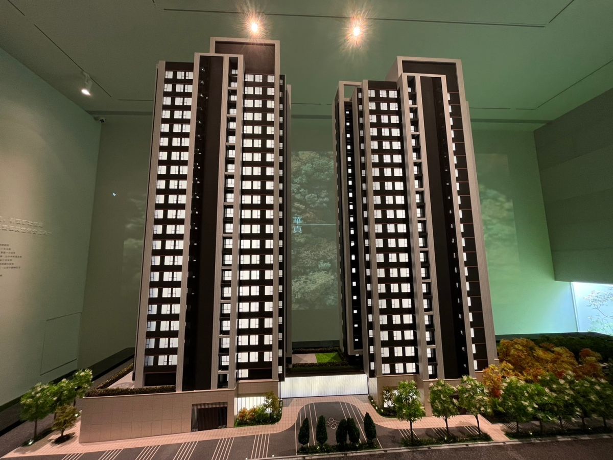 ▲「馥華原真」挾品牌、地段優勢，迅速完銷。(圖/NOWnews攝)