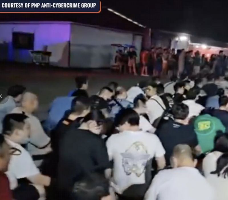 ▲菲律賓警方破獲史上最大宗人口販賣案，救出2700多名「豬仔」。（圖／翻攝自TV Patrol）