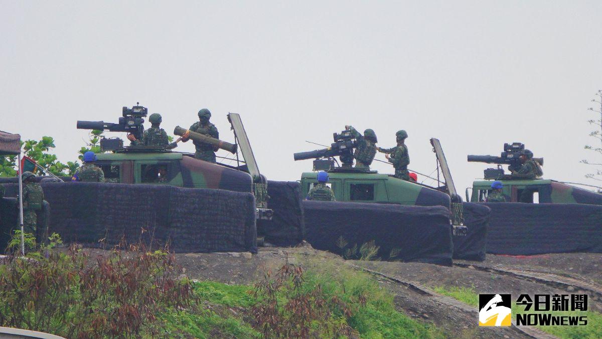 ▲步訓部7月3日至5日分別在屏東加祿堂進行拖式飛彈操演。（圖／記者莊全成攝）