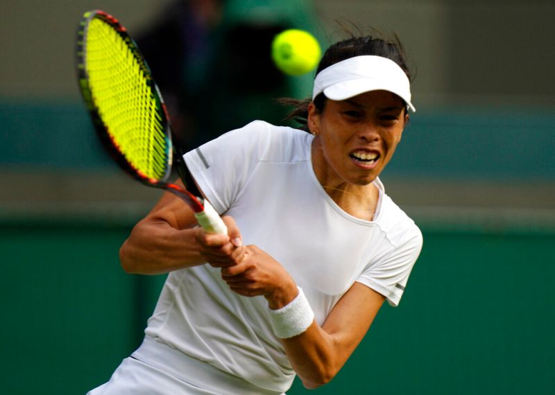 ▲台灣女將謝淑薇在今年溫布頓網球賽女雙再度摘冠，打破生涯紀錄。（圖／美聯社／達志影像）