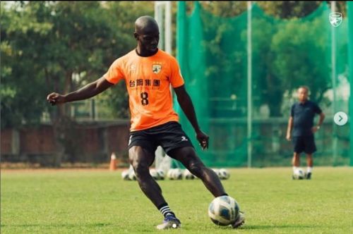 ▲ 安以恩成為中華男足史上首位非洲籍歸化球員。翻攝安以恩IG