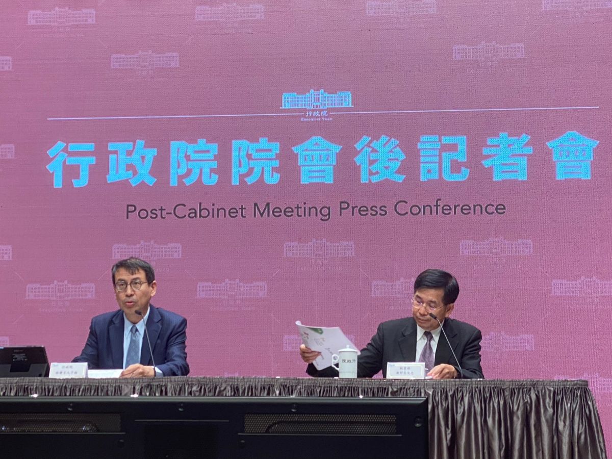 ▲行政院會今日通過私立大專學雜費3萬5千元等配套措施，預計有63.4萬名學子受惠，預計明年2月上路。（圖／記者陳威叡攝，2023.06.29）