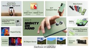 華碩Zenfone 10強化單手使用性　網：價格香、但功能有點擠牙膏
