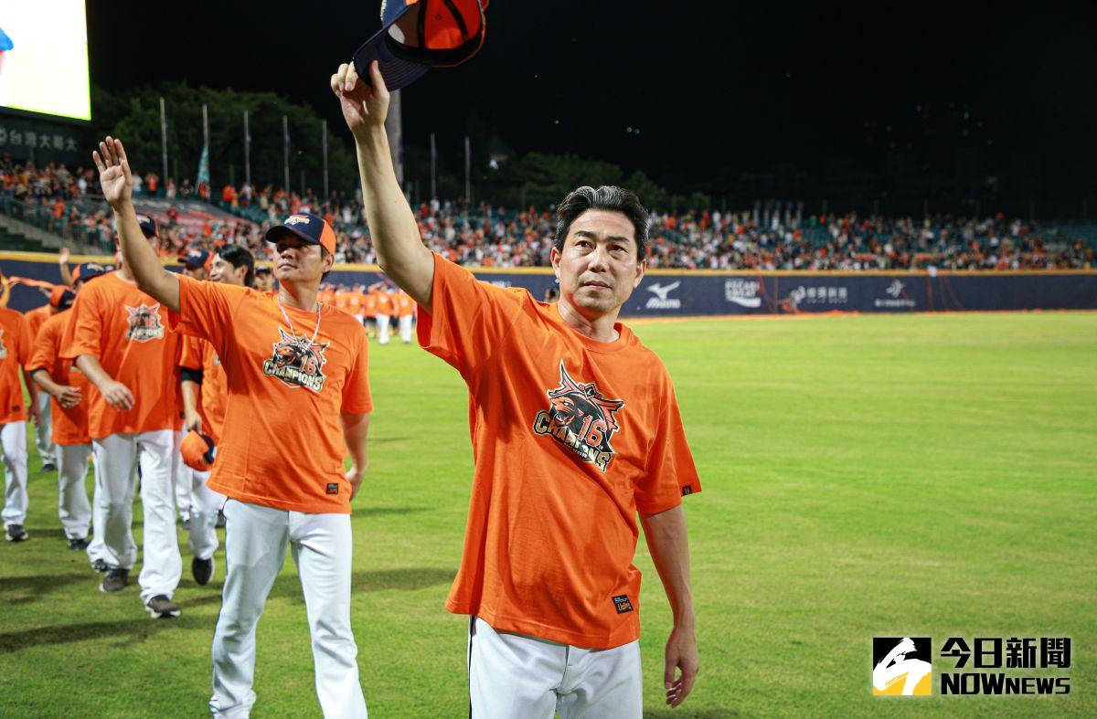 ▲統一獅總教練林岳平帶領獅隊再度半季封王。（圖／記者葉政勳攝 , 2023.06.29）