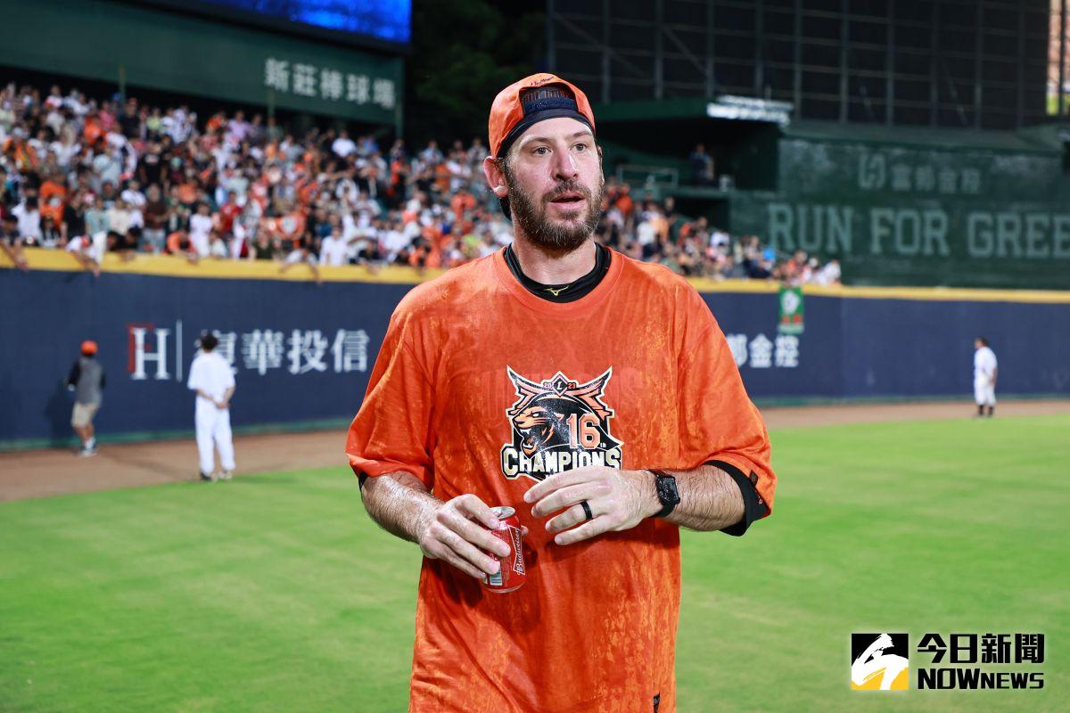 ▲統一獅洋投羅昂是統一獅上半季奪冠重要功臣。（圖／記者葉政勳攝 , 2023.06.29）