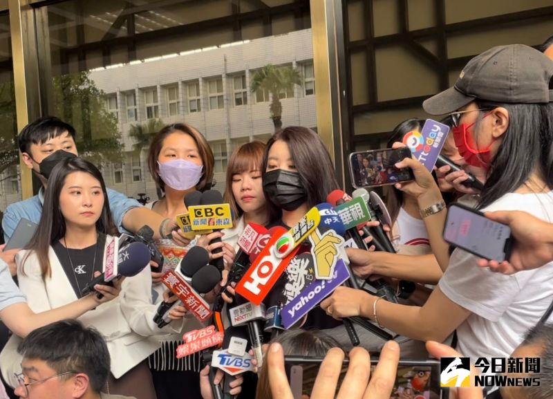 ▲小紅老師提告NONO,涉犯性騷、性侵、性侵未遂等5罪名(圖/記者潘千詩攝,2023.06.30)