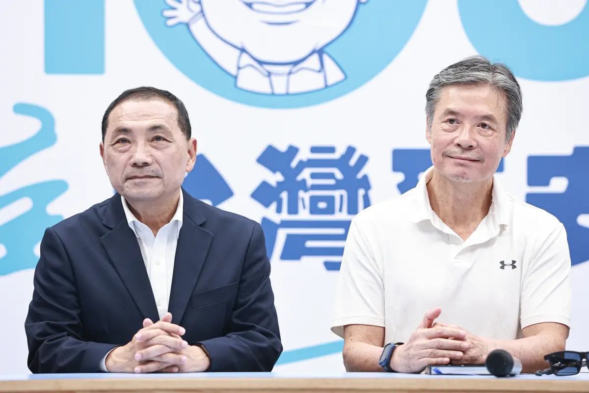 ▲侯競辦稍早發布聲明，將由金溥聰、黃健庭」代表，與民眾黨磋商。（圖／資料照）