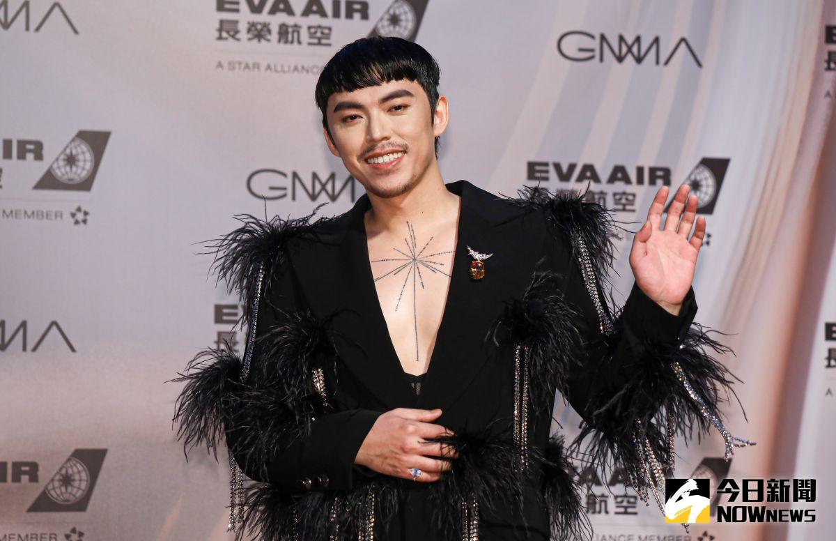 ▲HUSH佩戴3500萬元珠寶，自豪是紅毯第一辣。（圖／NOWnews攝影中心）