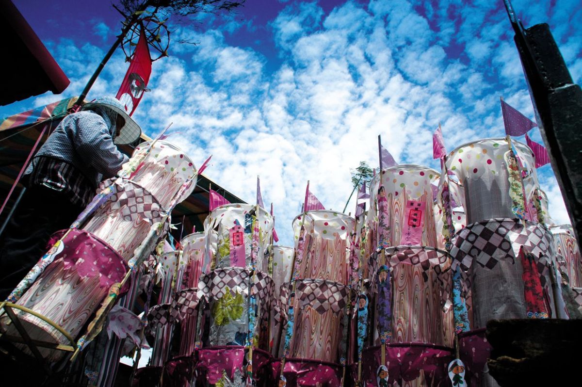 ▲雲林縣口湖鄉的牽水（車藏）祭典，是臺灣規模最大的水難祭儀。（圖／翻攝自台灣宗教百景）