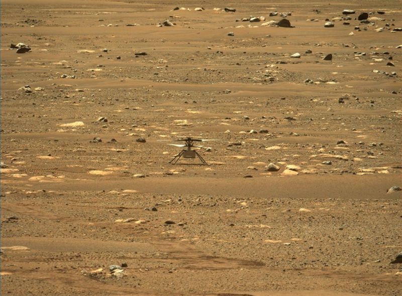 ▲圖為NASA火星直升機「創新號」。（圖／取自NASA官方網頁）