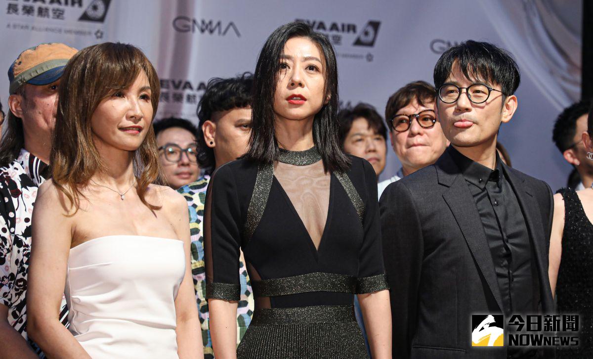 ▲「文青女神」陳綺貞（中）驚喜現身金曲獎，擔任本屆年度歌曲頒獎人。（圖／NOWnews攝影中心）