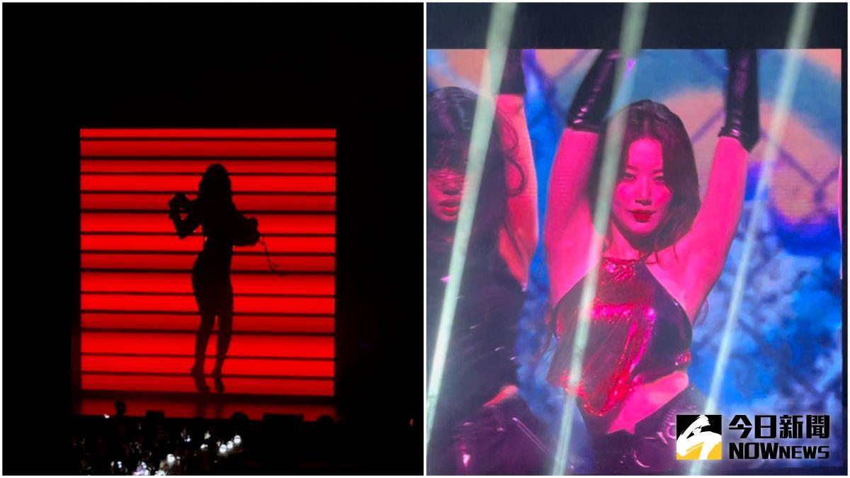 ▲ (G)I-DLE舒華帶來性感個人表演，連成員都力讚「很辣」。（圖／讀者提供）