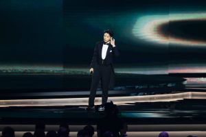 ▲韋禮安擔任第34屆金曲獎頒獎典禮主持人。（圖 ／台視提供）