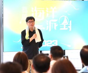 ▲高雄市長陳其邁致詞。(圖/記者黃守作攝,2023.07.01) ▲高雄市長陳其邁致詞。(圖/記者黃守作攝,2023.07.01)