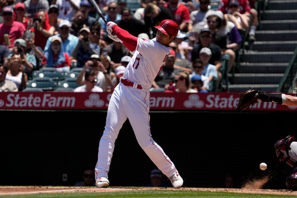 ▲大谷翔平又開轟！單季31轟帶領天使以5:2擊敗響尾蛇。（圖／美聯社／達志影像）