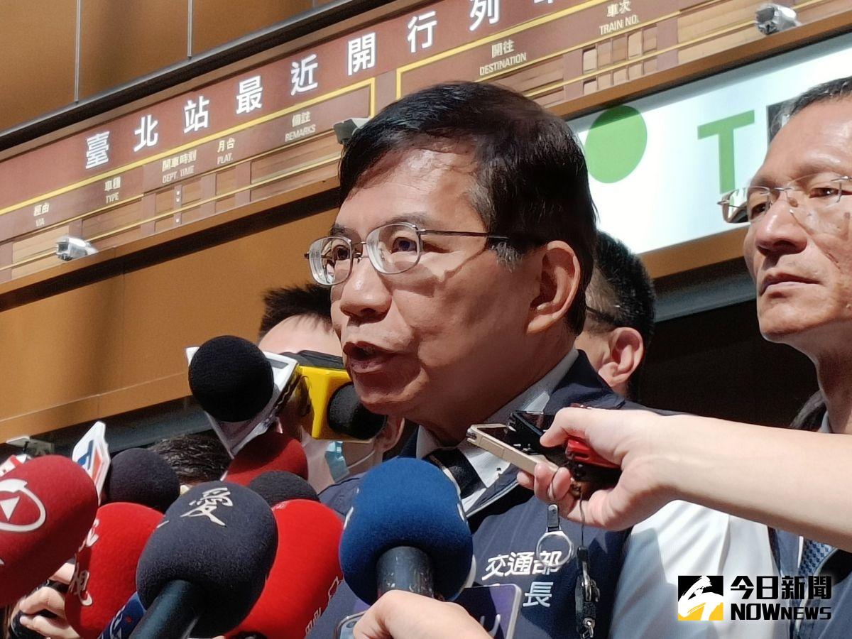 ▲今（3）日交通部長王國材強調，不能因為行人違規就質疑政策，政策也不會因此改變。（圖／記者許若茵攝，2023.07.03）