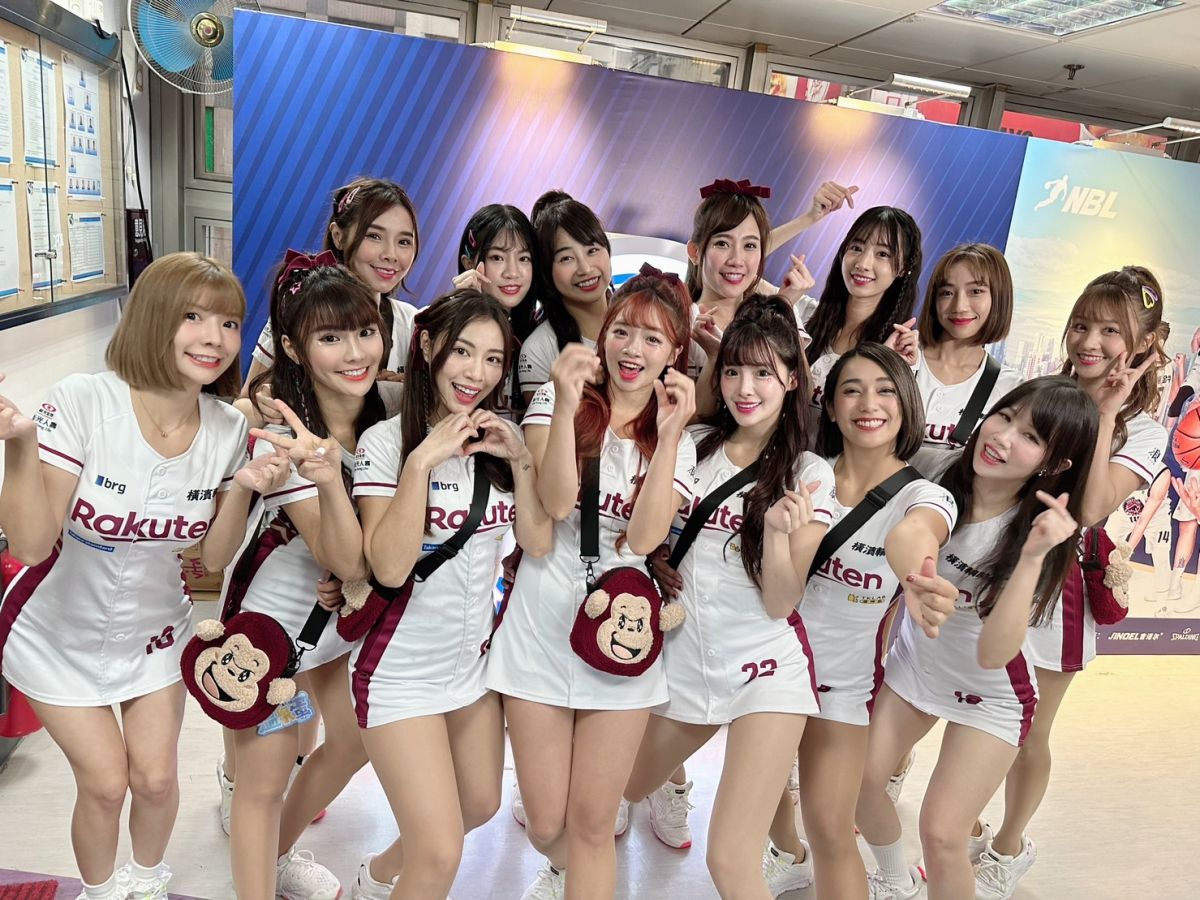 ▲樂天女孩應援香港金牛獲好評，幫助球隊旗開得勝。（樂天提供）