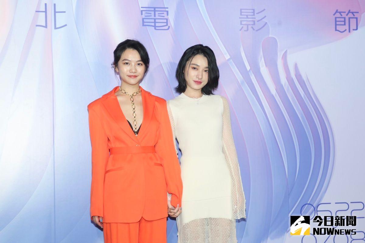 ▲ 《青春並不溫柔》葉曉霏（右）角逐北影新人獎，與李玲葦拍攝大尺度女女床戲。（圖／記者陳思誼攝影）